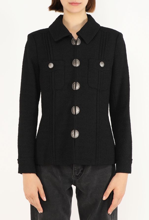 Chanel Tweed Quilted 'CC' Jacket, Resort 2017 - 2