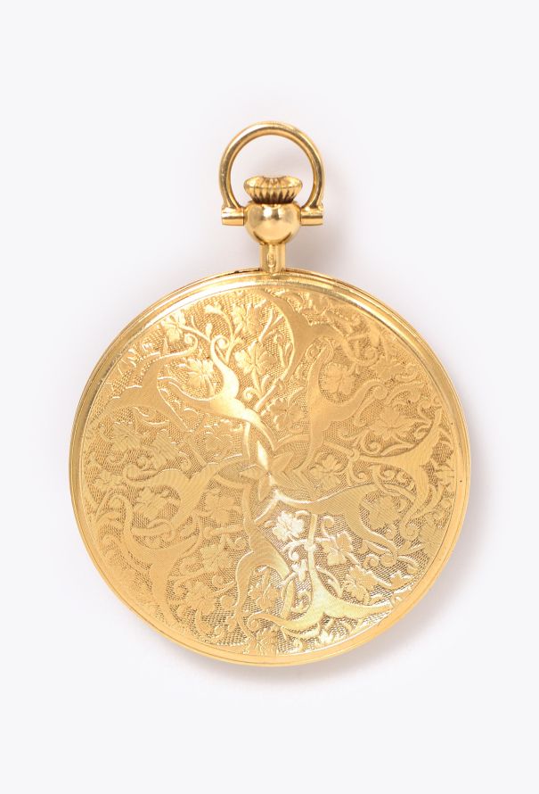 Blancpain Rare 1970s 18k Yellow Gold Pocket Watch - 3