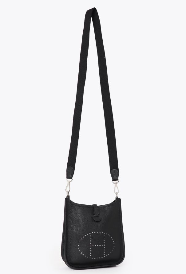 Hermès Black Epsom Mini Evelyne Bag - 2