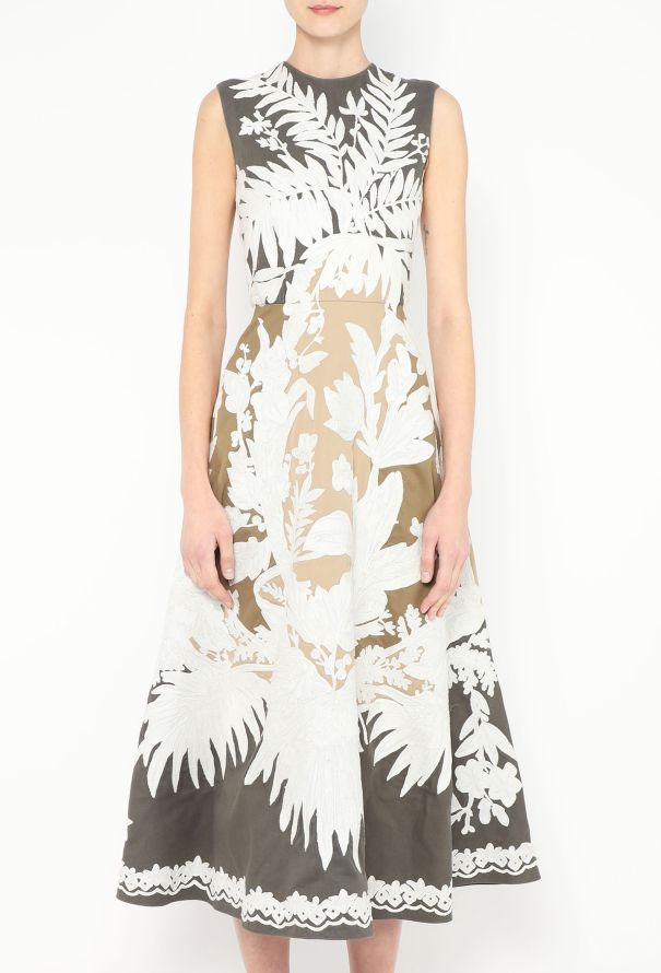 Valentino Resort 2018 Floral Embroidered Dress - 3 Valentino Resort 2018 Floral Embroidered Dress - 3
