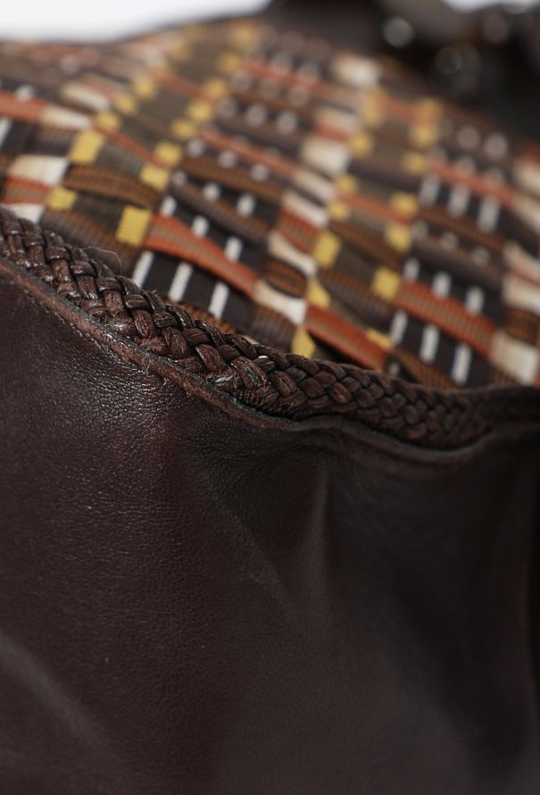 Bottega Veneta Limited Edition Bandolero Intrecciato Crossbody Bag - 9