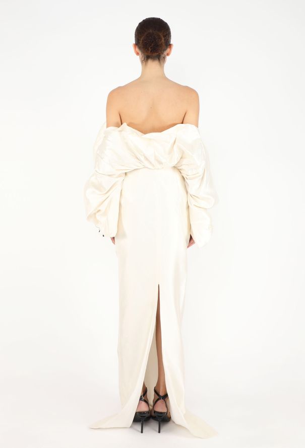 Tom Ford 2022 Scalloped Bustier Bridal Gown - 5