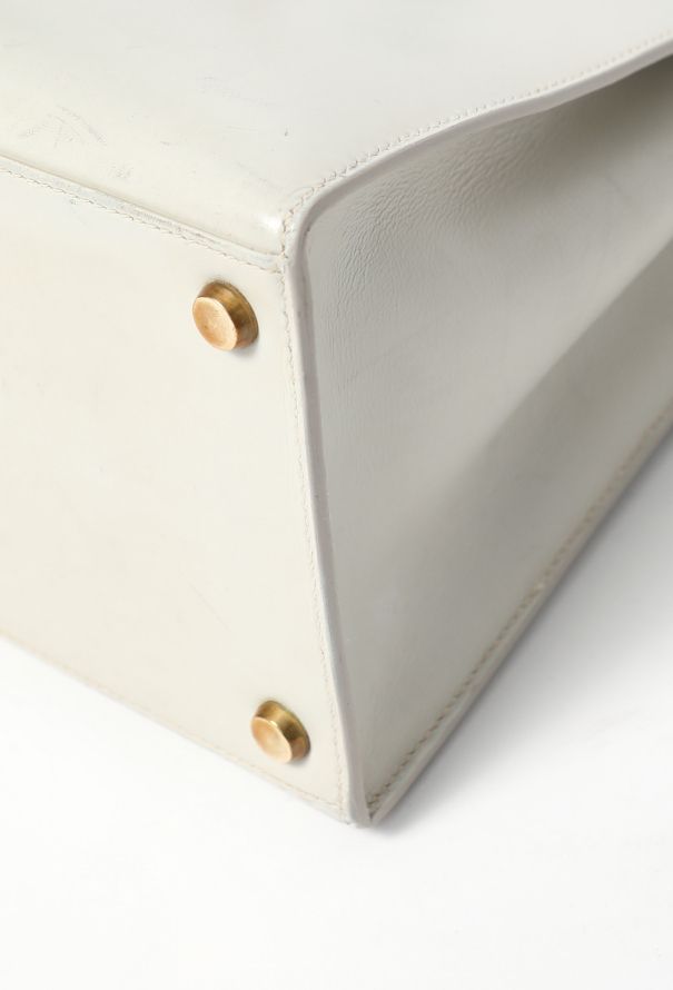 Hermès Rare '60s Light Grey Box Kelly Sellier 32 - 9