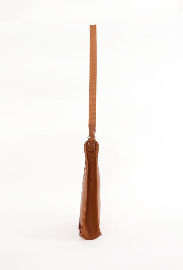 Hermès Vintage Gold Courchevel Vespa MM Bag - 5
