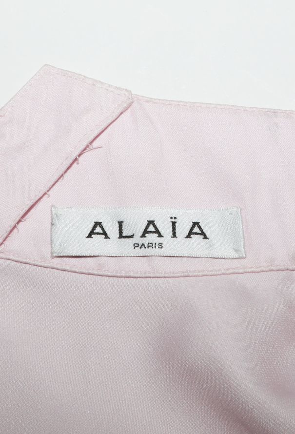 Alaïa 2025 Cotton Trapeze Dress - 6