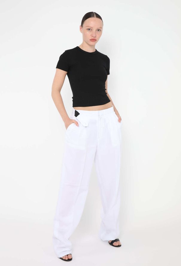 Céline Tapered Belted Trousers - 3 Céline Tapered Belted Trousers - 3