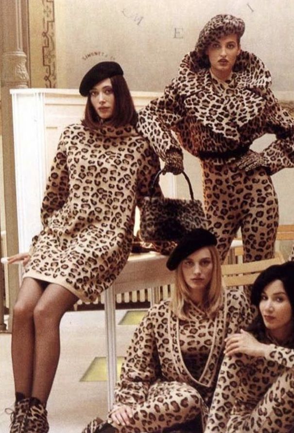 Alaïa COLLECTOR F/W 1991 Leopard Turtleneck Dress - 2