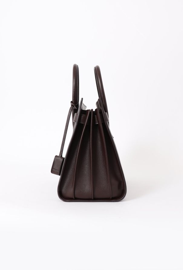 Saint Laurent Brown Small Sac De Jour - 5