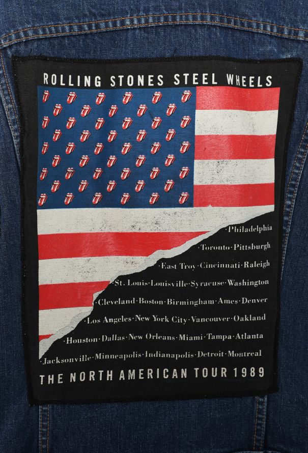 Men's Vintage '70s Levi's Rolling Stones Trucker Jacket - 7 Men's Vintage '70s Levi's Rolling Stones Trucker Jacket - 7