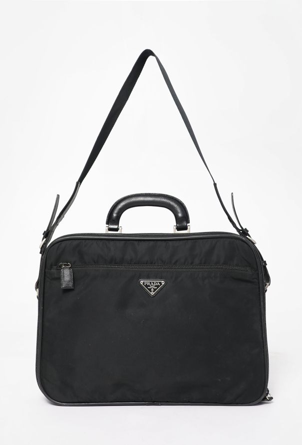 Prada briefcase hot sale