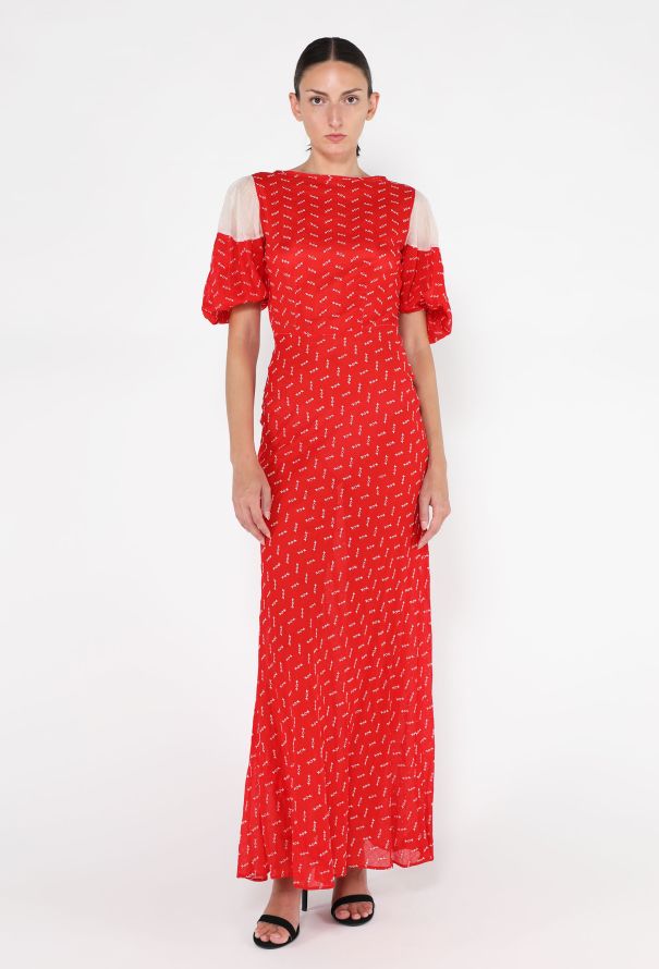 Embroidered Cotton Day Dress, 1930s - 2