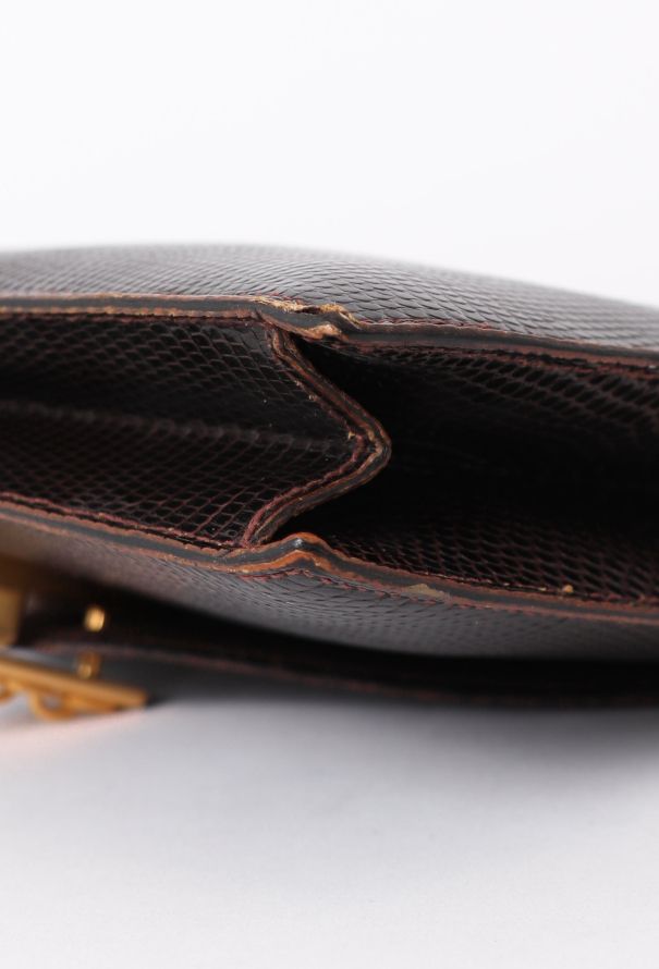 Hermès '70s Brown Lizard Alcazar Bag - 11 Hermès '70s Brown Lizard Alcazar Bag - 11