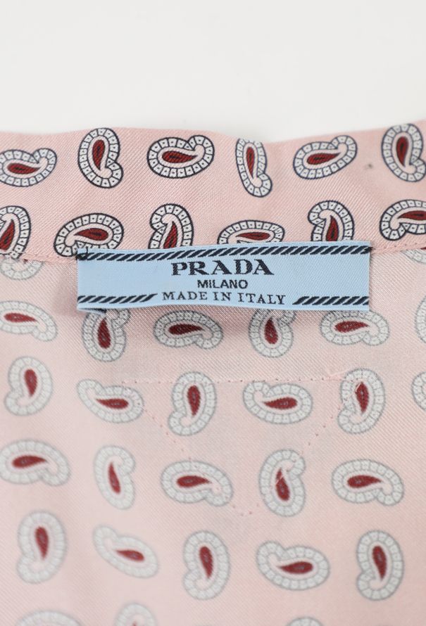 Prada Paisley Printed Silk Dress, 2024 - 5