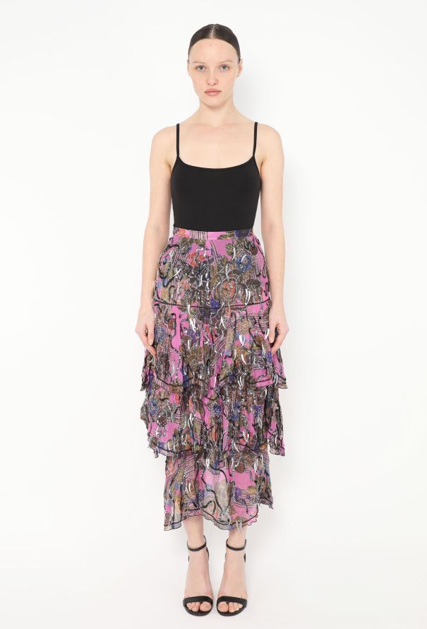 Rodarte S/S 2017 Embellished Silk Ensemble - 5