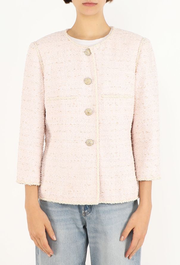 Chanel Frayed Tweed Jacket, S/S 2010 - 3