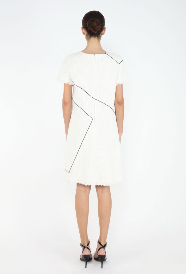 Chanel S/S 2012 Geometric Tweed Dress - 5
