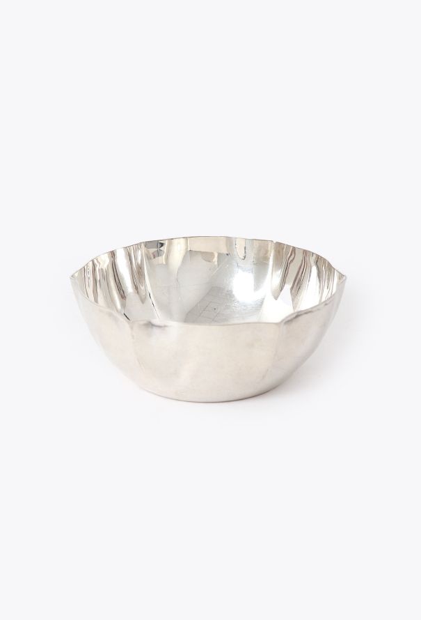Dior Vintage Fluted Silver Bowl - 1