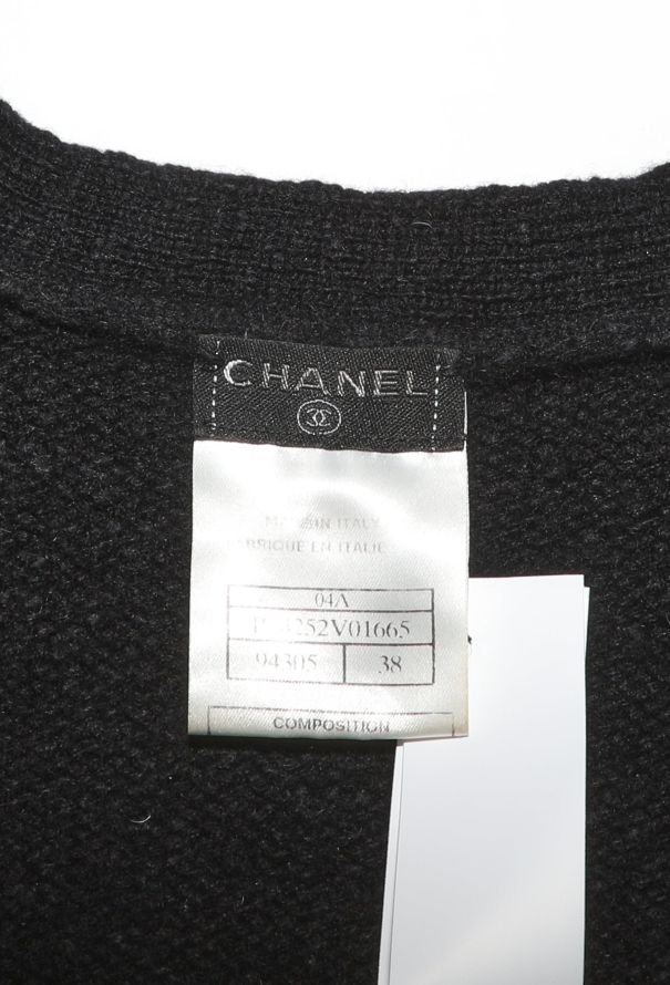 Chanel Cashmere Knit Camélia Vest - 5