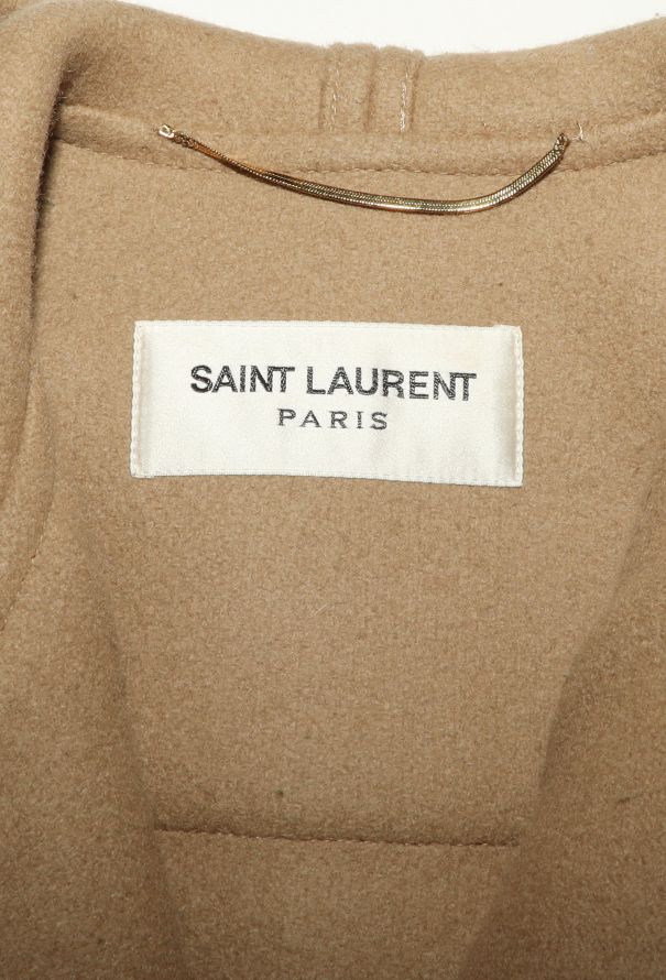 Saint Laurent Pre-Fall 2013 Hooded Toggle Coat - 8