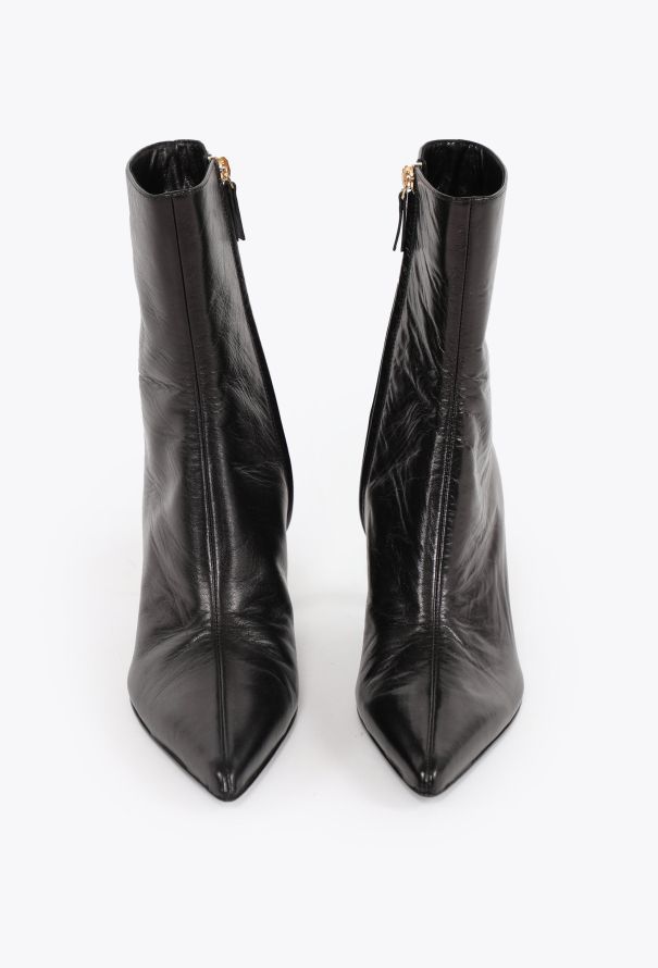 The Row F/W 2023 Leather Sling Booties - 3 The Row F/W 2023 Leather Sling Booties - 3