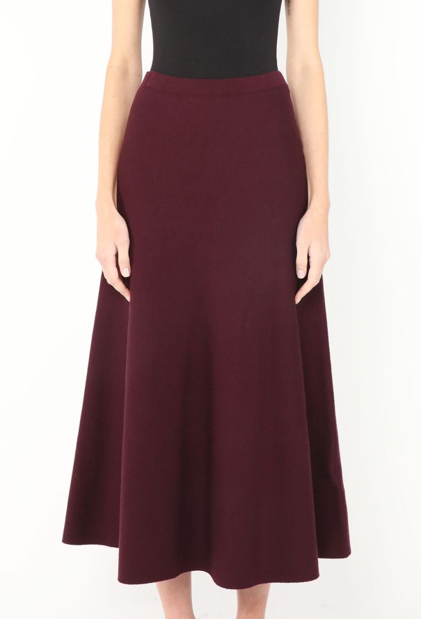 Gabriela Hearst F/W 2021 Flared Knit Skirt - 3 Gabriela Hearst F/W 2021 Flared Knit Skirt - 3