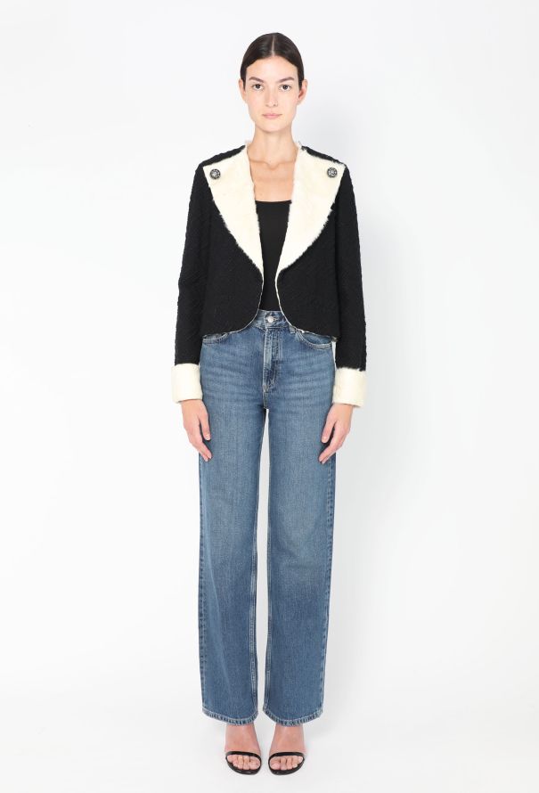 2009 Embroidered Fur-Lined Jacket | Authentic & Vintage | ReSee