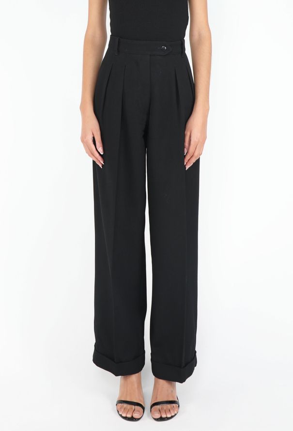 Alaïa Late '80s Classic Pleated Trousers - 2