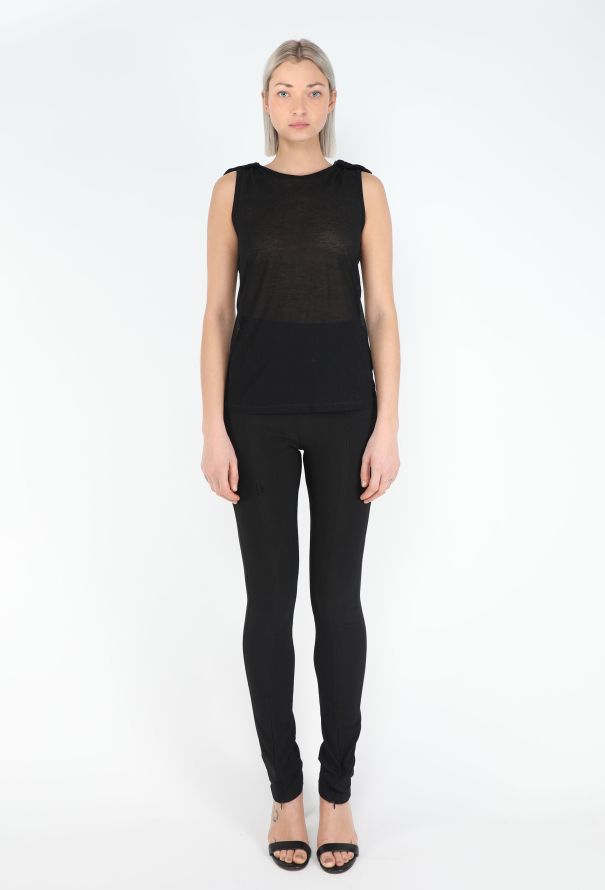 Helmut Lang F/W 1999 Hybrid Hooded Tank - 4