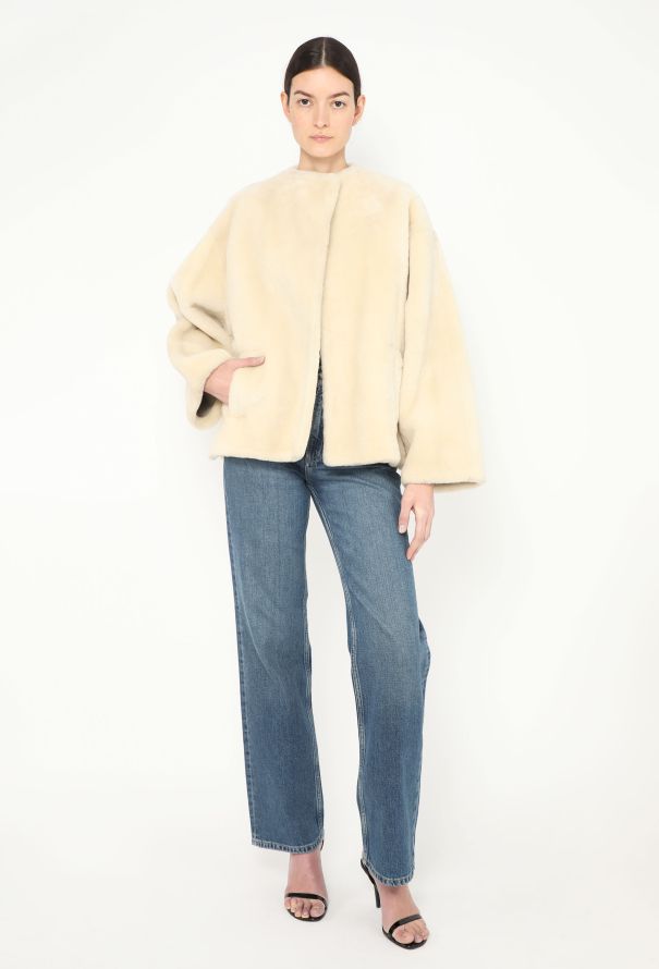 Hermès Margiela 2000s Lambskin Fur Jacket - 3 Hermès Margiela 2000s Lambskin Fur Jacket - 3