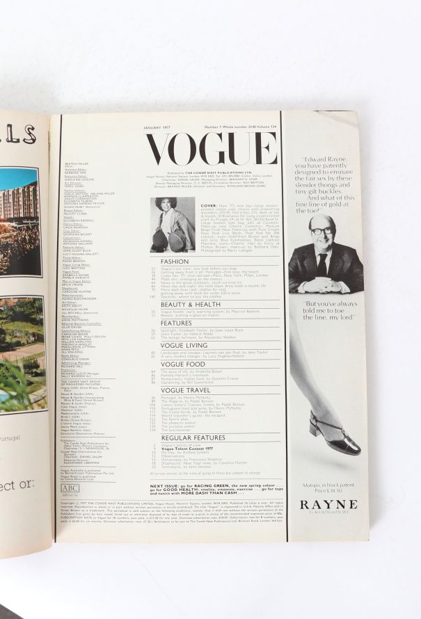 VOGUE UK January 1977 Elizabeth Taylor Issue - 3 VOGUE UK January 1977 Elizabeth Taylor Issue - 3