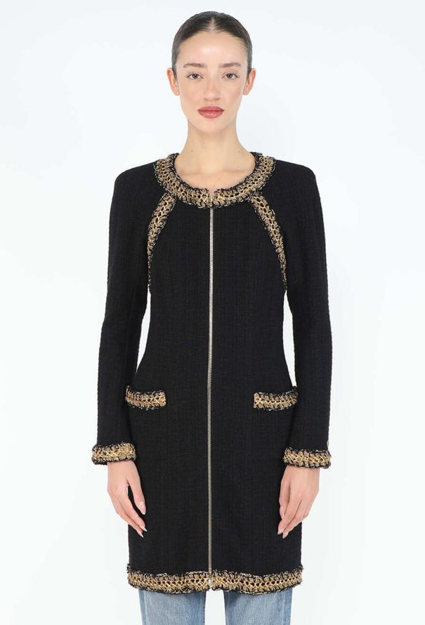 Chanel Pre-Fall 2010 Paris-Shanghai Tweed Braided Dress - 1