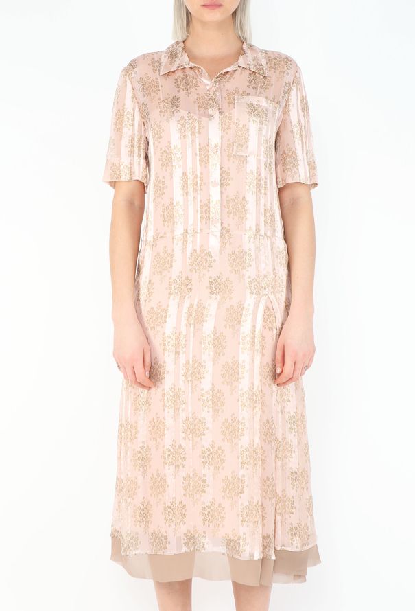 Fendi S/S 2025 Printed Chiffon Dress - 3