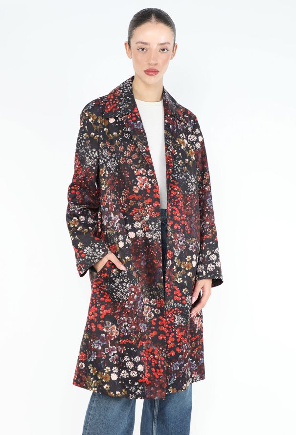 Dries Van Noten 2023 Millefleur Printed Coat - 4
