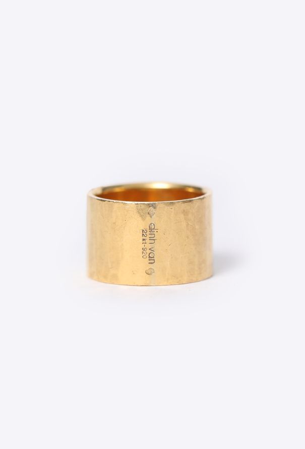 Vintage Fine Jewelry '70s Dihn Van 22K Yellow Gold Ring - 7 Vintage Fine Jewelry '70s Dihn Van 22K Yellow Gold Ring - 7