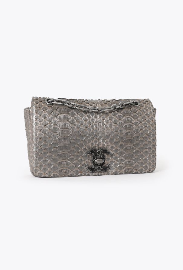Chanel Python Medium Timeless Bag - 3
