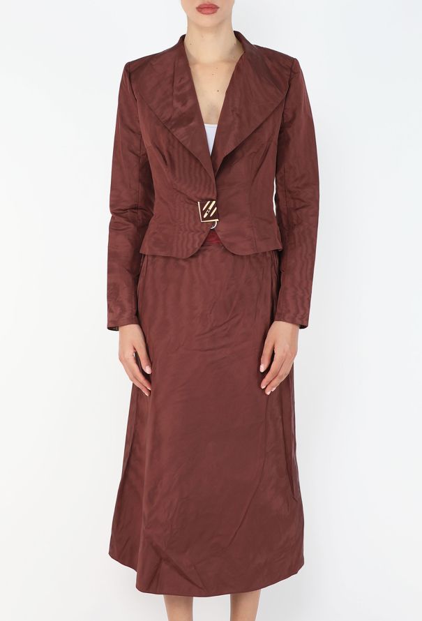 Chloé S/S 2001 Silk Skirt Ensemble - 5