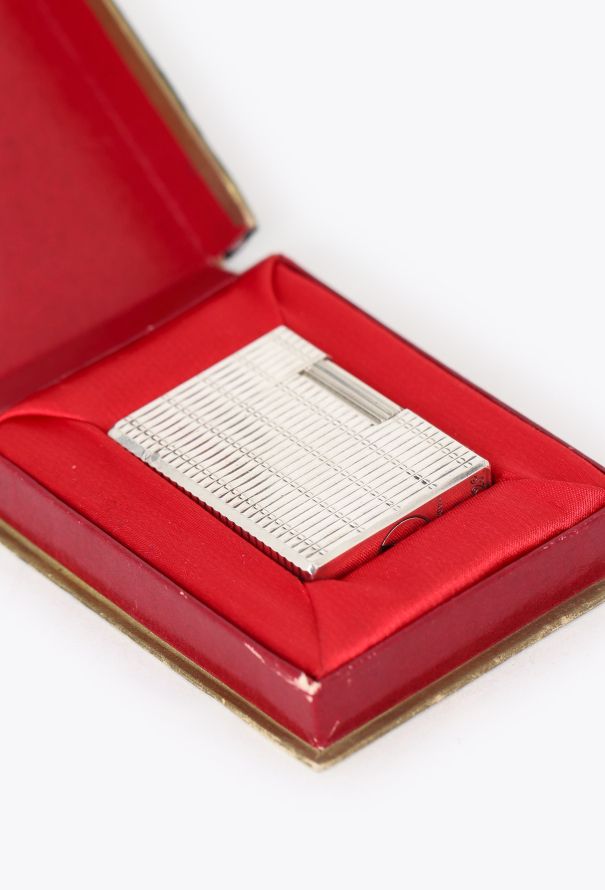 S.T. Dupont 1969 Silver Wickerwork Lighter - 3 S.T. Dupont 1969 Silver Wickerwork Lighter - 3