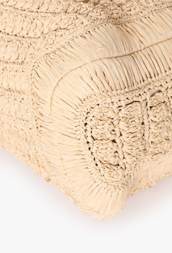 Valentino Beige Raffia Tote Bag - 8 Valentino Beige Raffia Tote Bag - 8