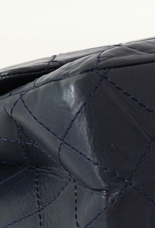 Chanel Blue 2.55 Jumbo Flap Bag - 9