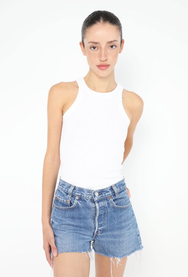 Levi's Vintage Frayed Denim 501 Shorts - 1
