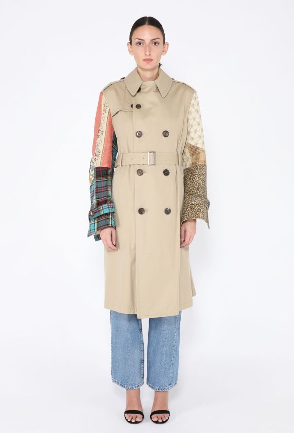 Junya Watanabe F/W 2017 Patchwork Trench Coat - 1