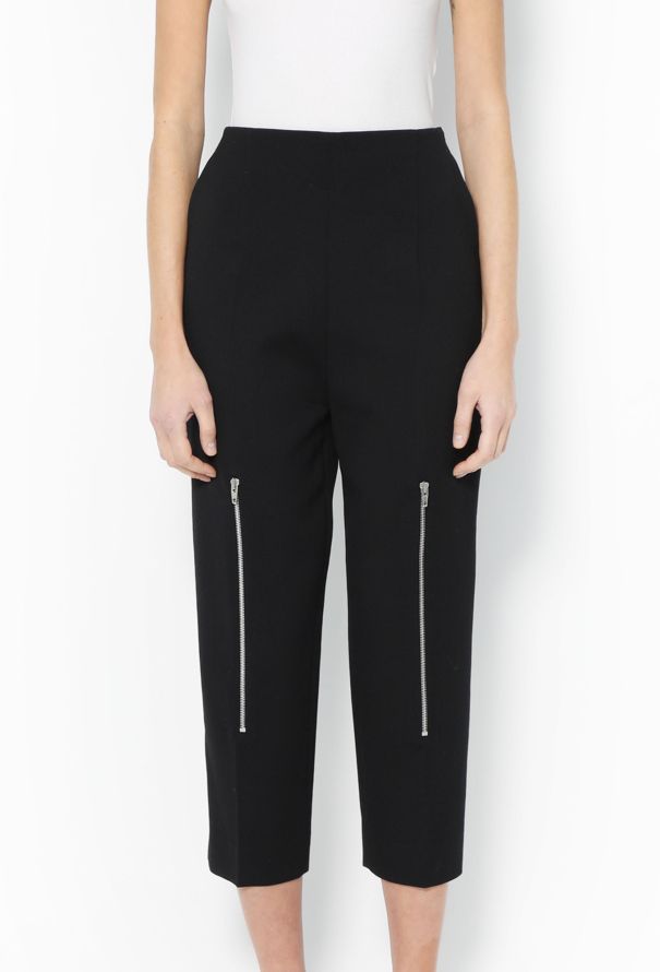 Céline F/W 2012 Cropped Zip Trousers - 3 Céline F/W 2012 Cropped Zip Trousers - 3
