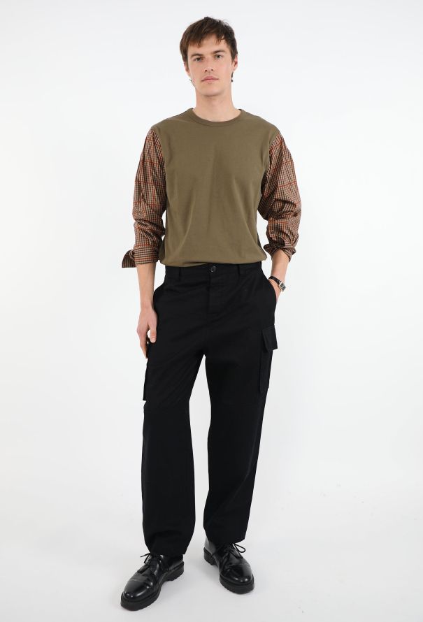 Dries Van Noten 2024 Plaid Long Sleeve T-Shirt - 2