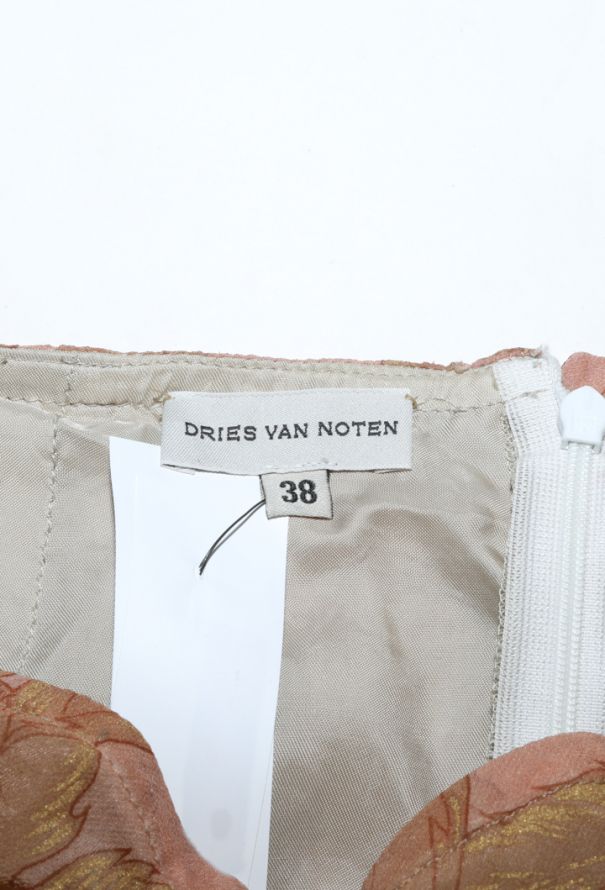 Dries Van Noten Chiffon Leaf Ruffled Skirt, S/S 1997 - 7