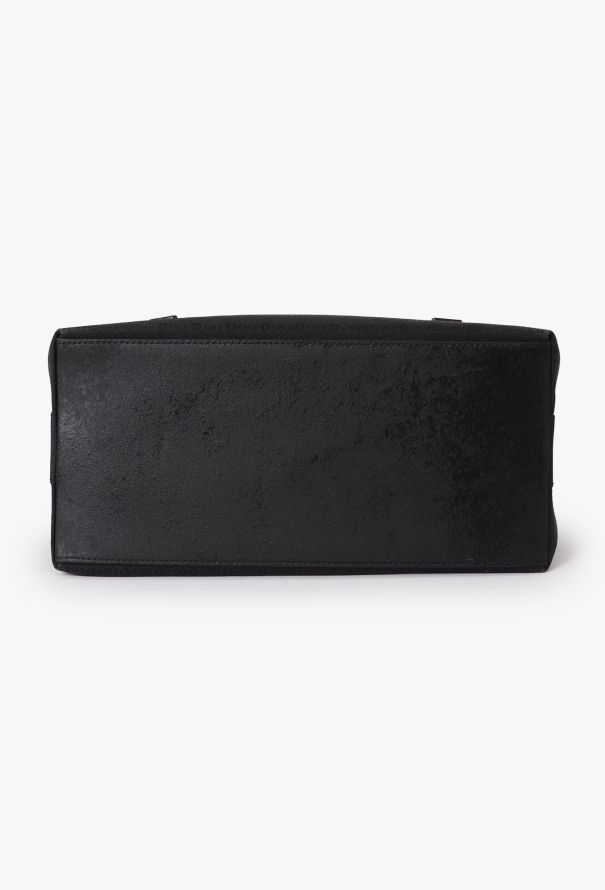 Dior Black Monogram Tote Bag - 6