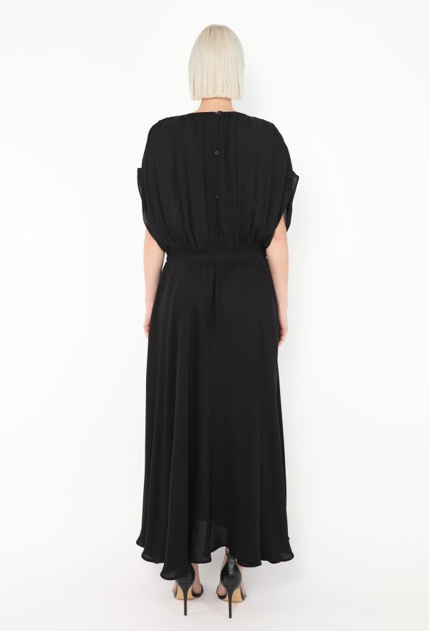 Valentino 2024 Pleated Silk Maxi Dress - 4 Valentino 2024 Pleated Silk Maxi Dress - 4