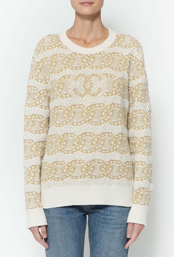 Chanel online knit sweater