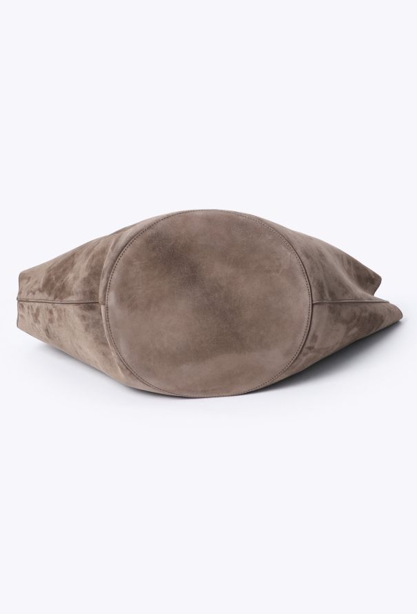 Khaite Lotus Medium Suede Tote Bag - 6 Khaite Lotus Medium Suede Tote Bag - 6