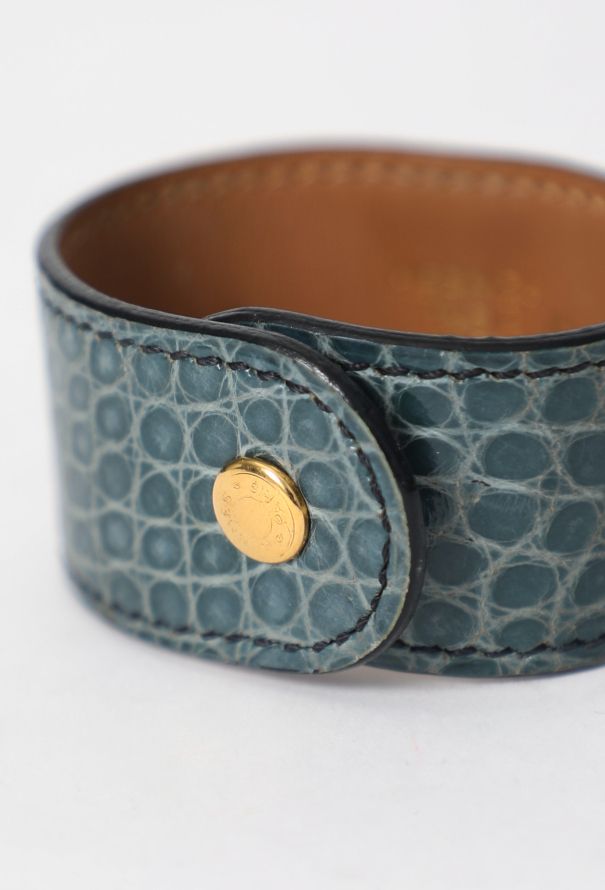 Hermès Alligator Médor Bracelet - 4