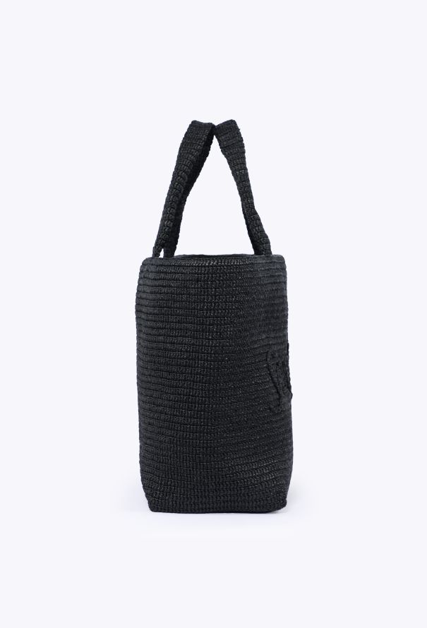 Saint Laurent Raffia Crochet Tote Bag, 2024 - 3